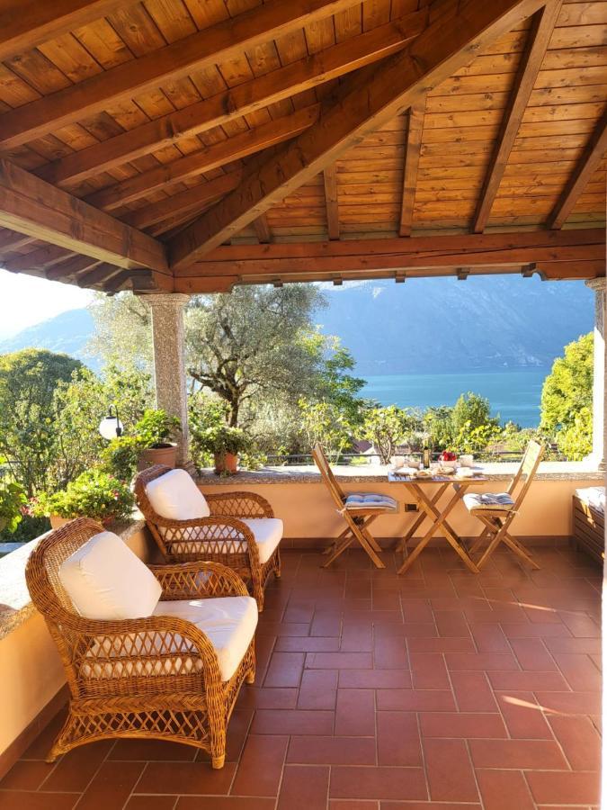 Casa Intignano - Camera Con Bagno E Portico Vista Lago 特雷梅佐 外观 照片